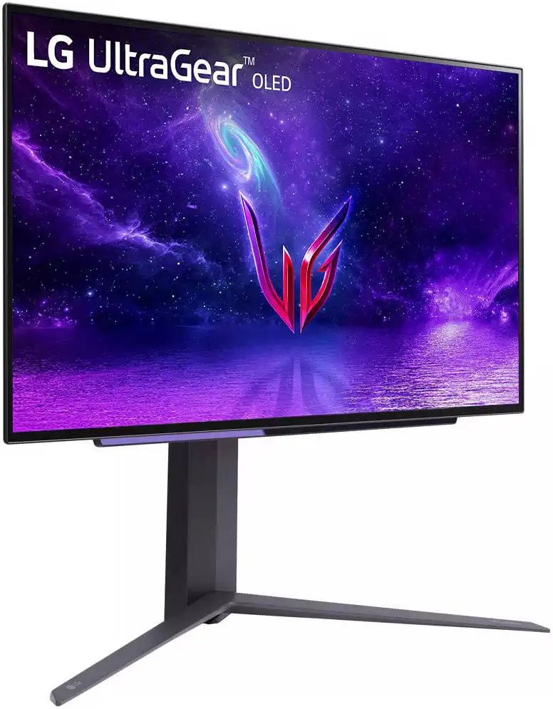 LG 27'' UltraGear OLED QHD Display with 240Hz Refresh Rate Gaming Monitor and FreeSync Prm Pro, 0.03ms (GtG) Response Time, DisplayHDR TRUE BLACK 400, DCI - P3 98.5%, USB, HDMI, DP, Black | 27GS95QE - B - Vektra Computers LLC LG 27'' UltraGear OLED QHD Display with 240Hz Refresh Rate Gaming Monitor and FreeSync Prm Pro, 0.03ms (GtG) Response Time, DisplayHDR TRUE BLACK 400, DCI - P3 98.5%, USB, HDMI, DP, Black | 27GS95QE - B - Vektra Computers LLC